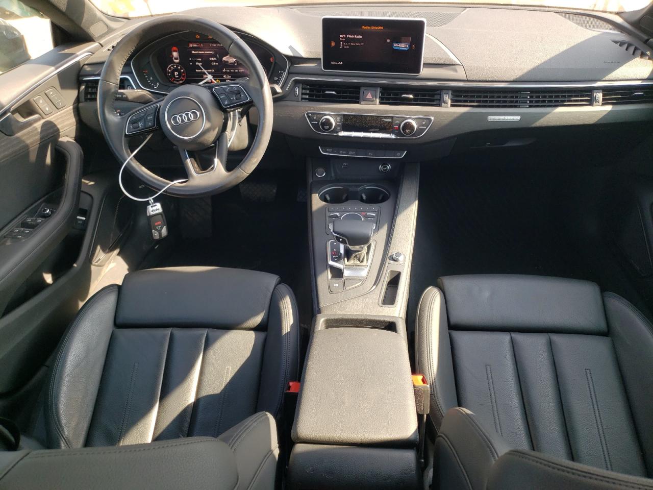 2019 Audi A5 VIN WAUENCF52KA067107 Copart auction photo, rear end / undercarriage damage thumbnail 8