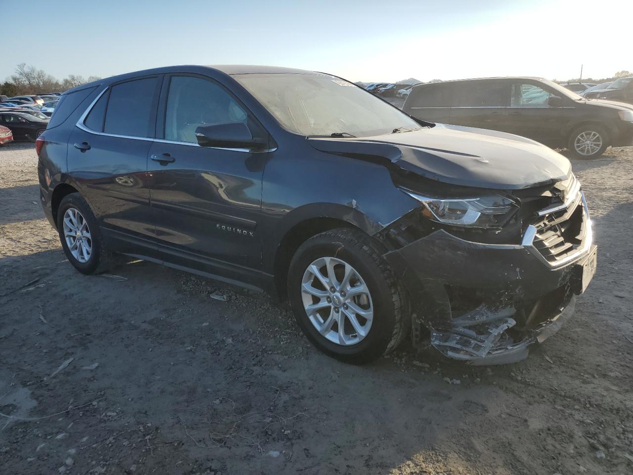 2018 Chevrolet Equinox VIN 3GNAXJEV8JL115452 Copart auction photo, front end damage thumbnail 4