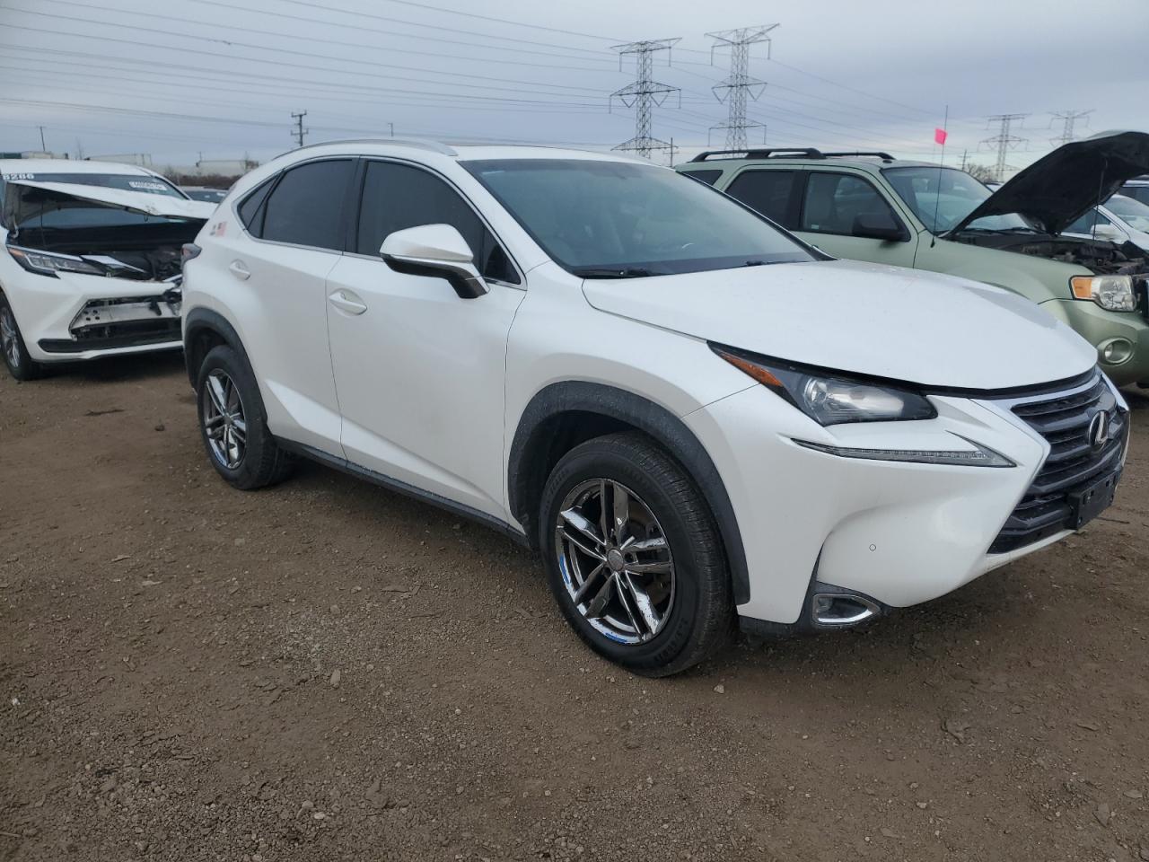 2015 Lexus NX VIN JTJYARBZ5F2015099 Copart auction photo, front end / minor dent/scratches damage thumbnail 4
