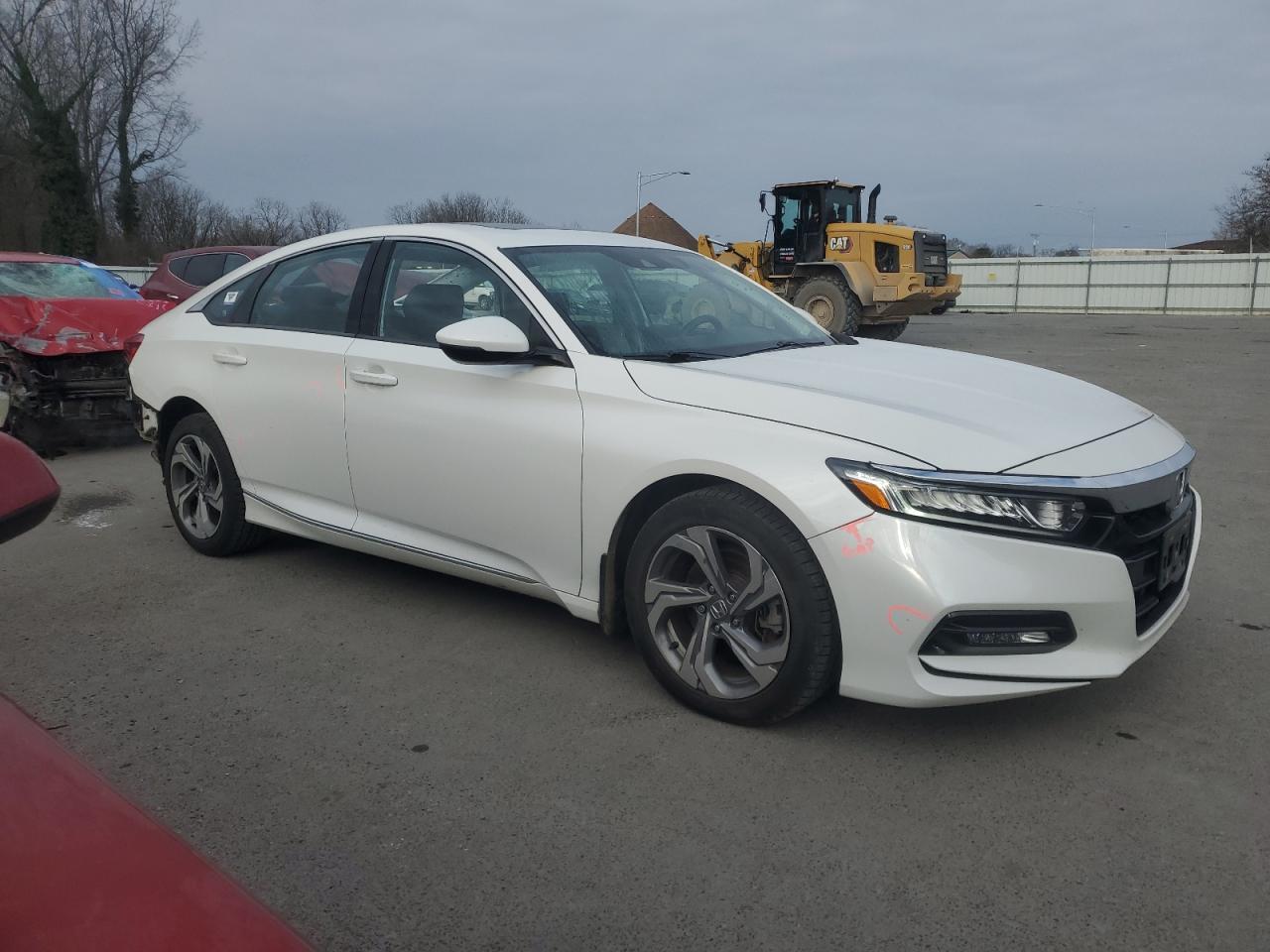 2018 Honda Accord VIN 1HGCV2F50JA028696 Copart auction photo, rear end damage thumbnail 4