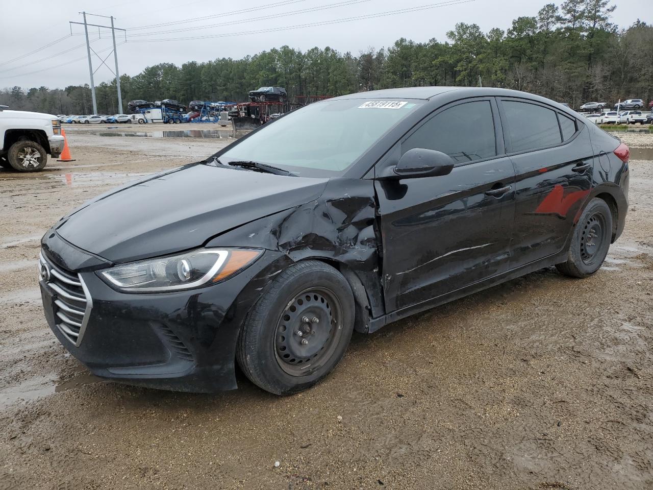 2017 Hyundai Elantra VIN 5NPD74LFXHH100447 - Copart auction photo