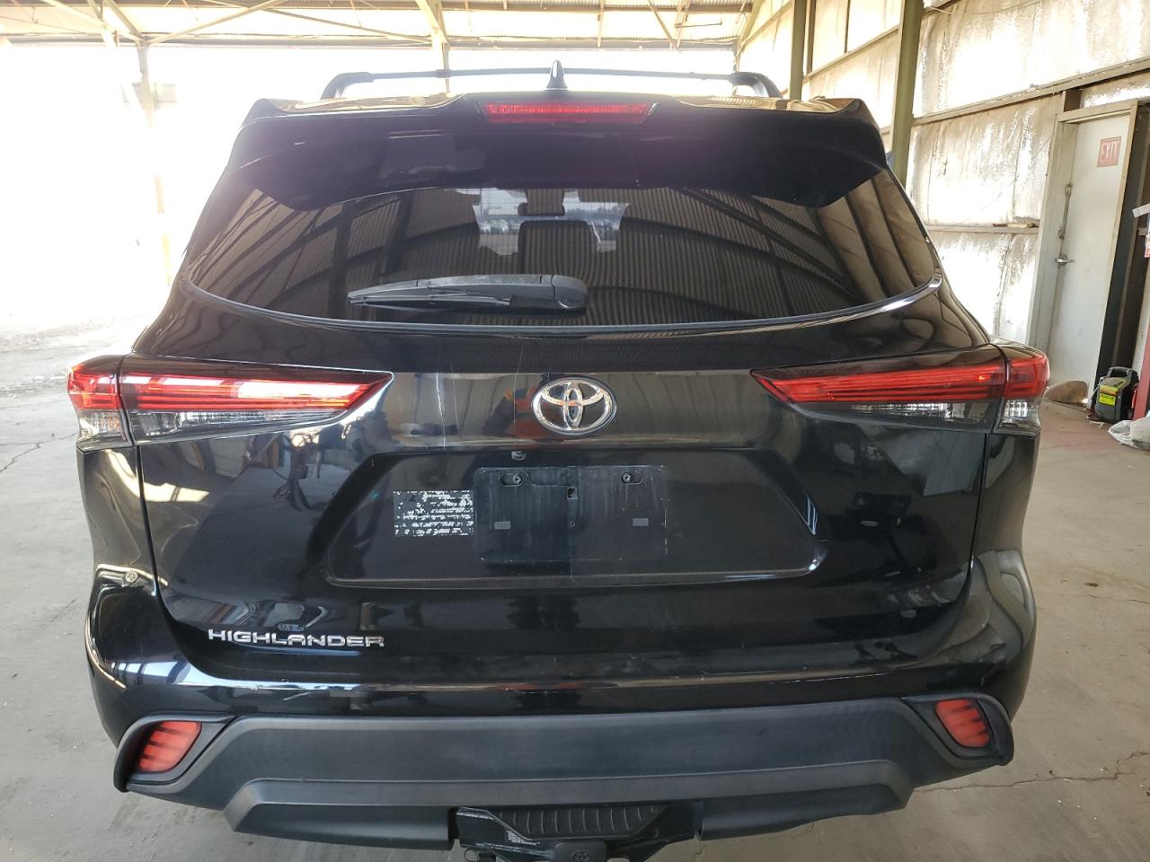 2020 Toyota Highlander VIN 5TDCZRAH4LS504547 Copart auction photo, front end damage thumbnail 6