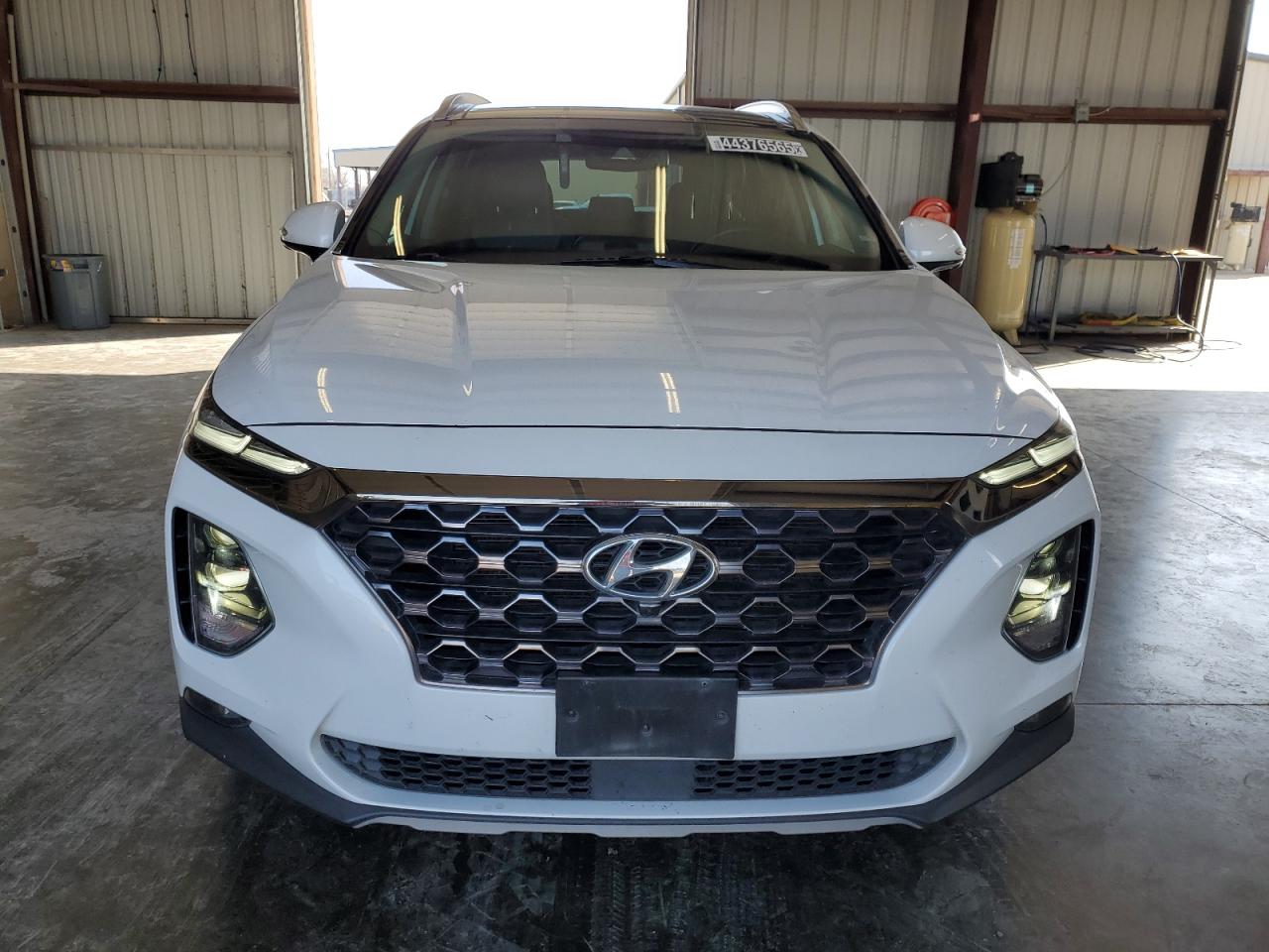 2020 Hyundai Santa Fe VIN 5NMS53AD6LH209499 Copart auction photo, front end / mechanical damage thumbnail 5