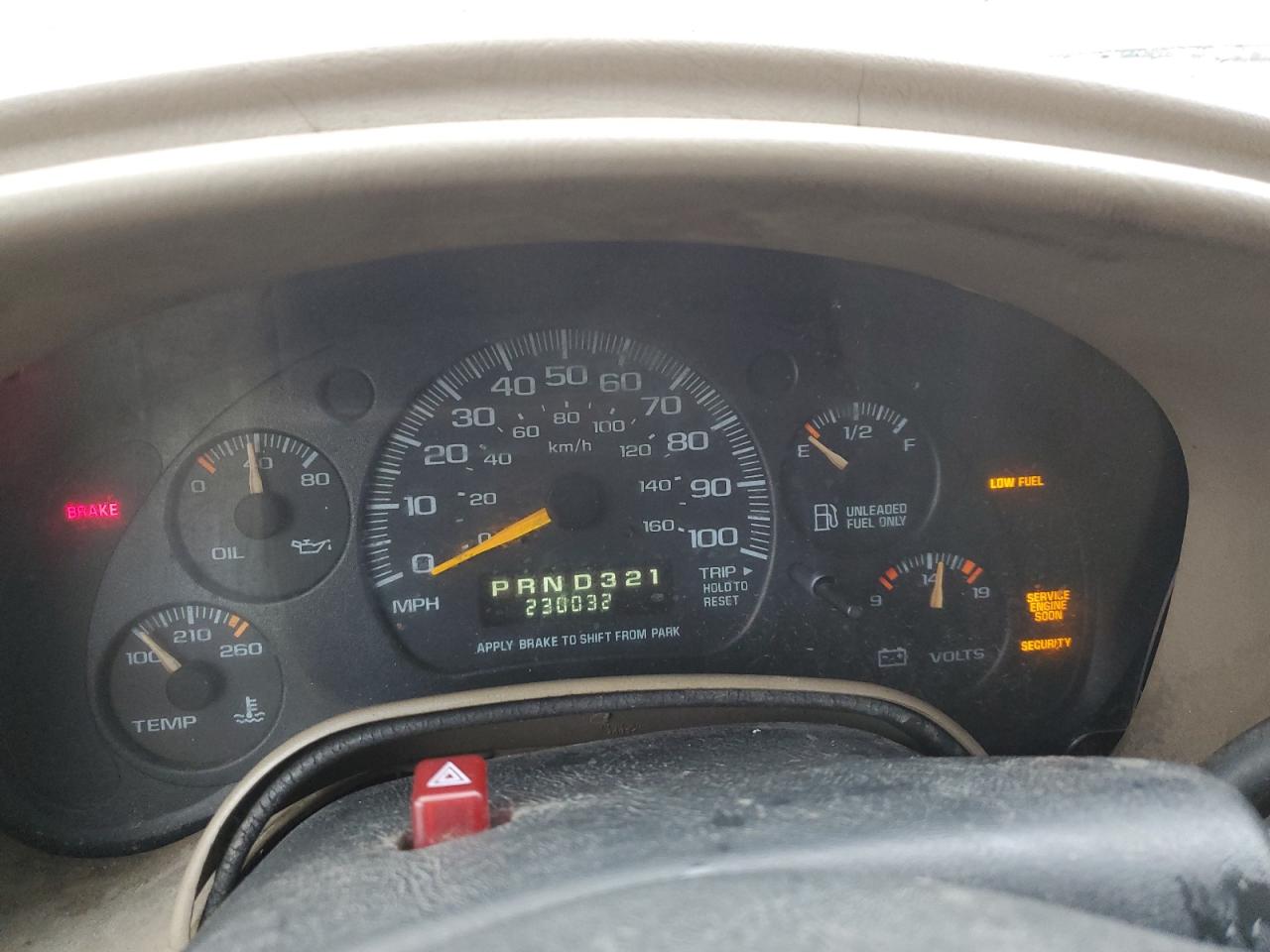 2000 GMC Safari VIN 1GKDM19W9YB537215 Copart auction photo, rear end / side damage thumbnail 9