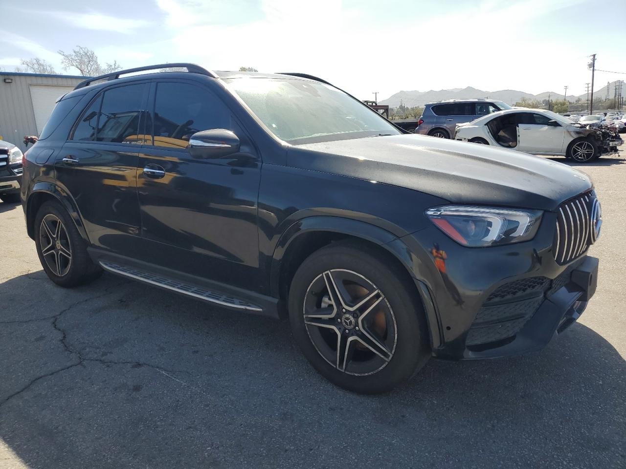 2022 Mercedes-Benz GLE VIN 4JGFB4JB2NA583342 Copart auction photo, normal wear damage thumbnail 4
