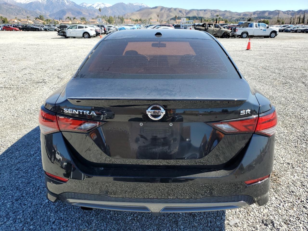 2020 Nissan Sentra VIN 3N1AB8DV5LY255128 Copart auction photo, front end damage thumbnail 6