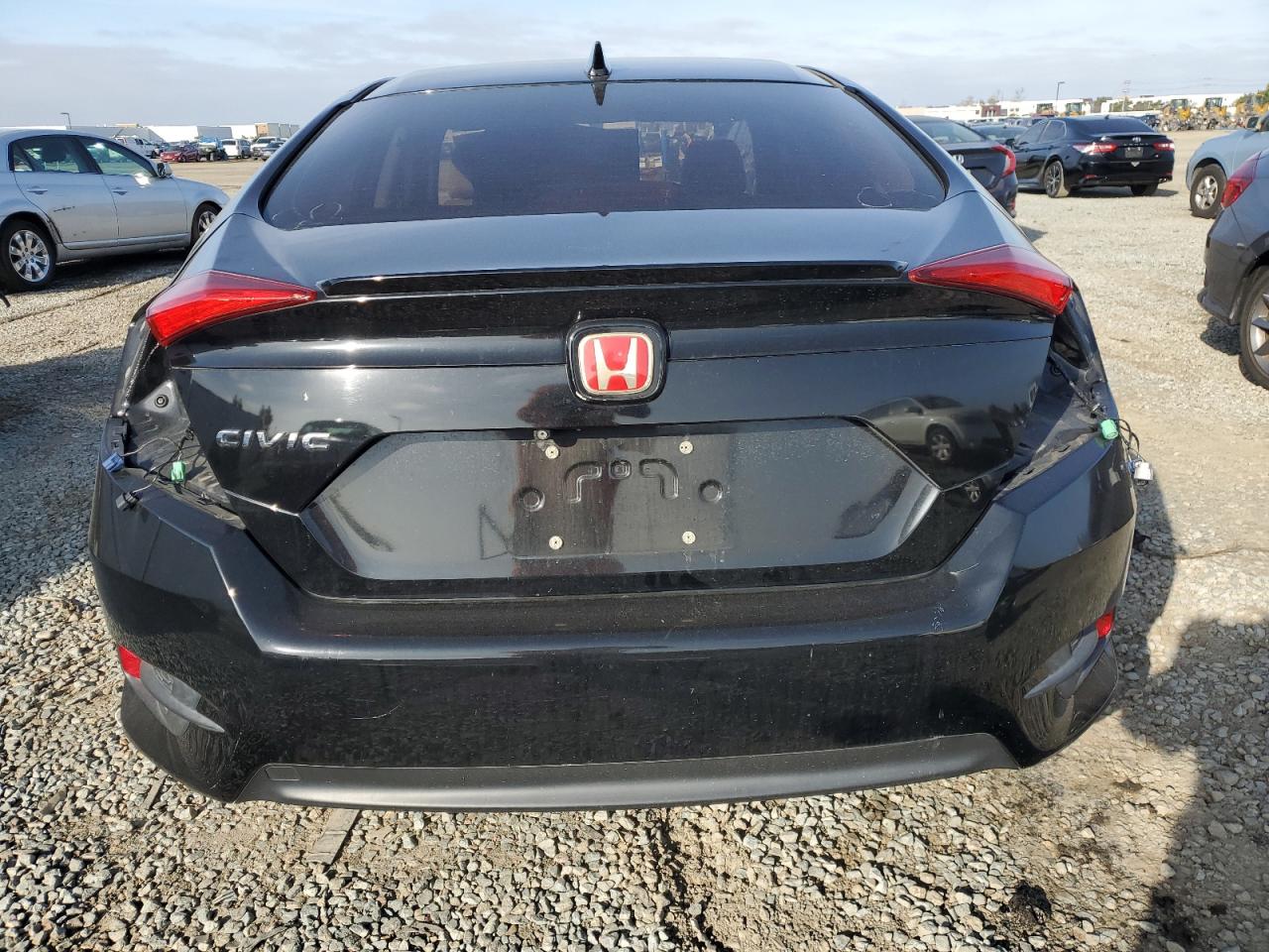 2018 Honda Civic VIN JHMFC1F37JX026000 Copart auction photo, front end damage thumbnail 6