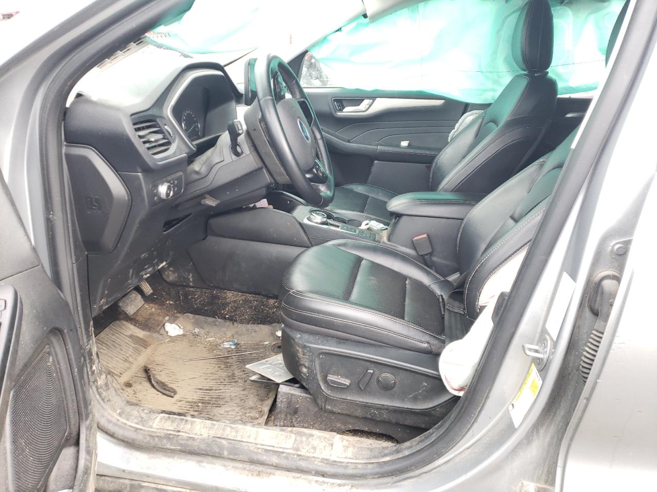 2022 Ford Escape VIN 1FMCU0KZ7NUA96069 Copart auction photo, side / rear end damage thumbnail 7