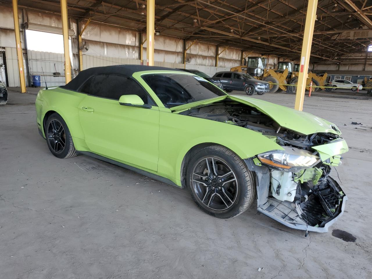 2020 Ford Mustang VIN 1FATP8UH7L5113156 Copart auction photo, front end damage thumbnail 4