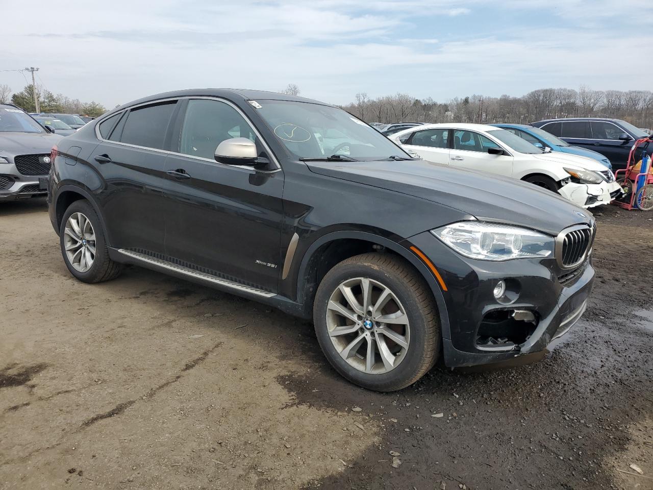 2019 BMW X6 VIN 5UXKU2C5XK0Z65840 Copart auction photo, undercarriage / rear end damage thumbnail 4