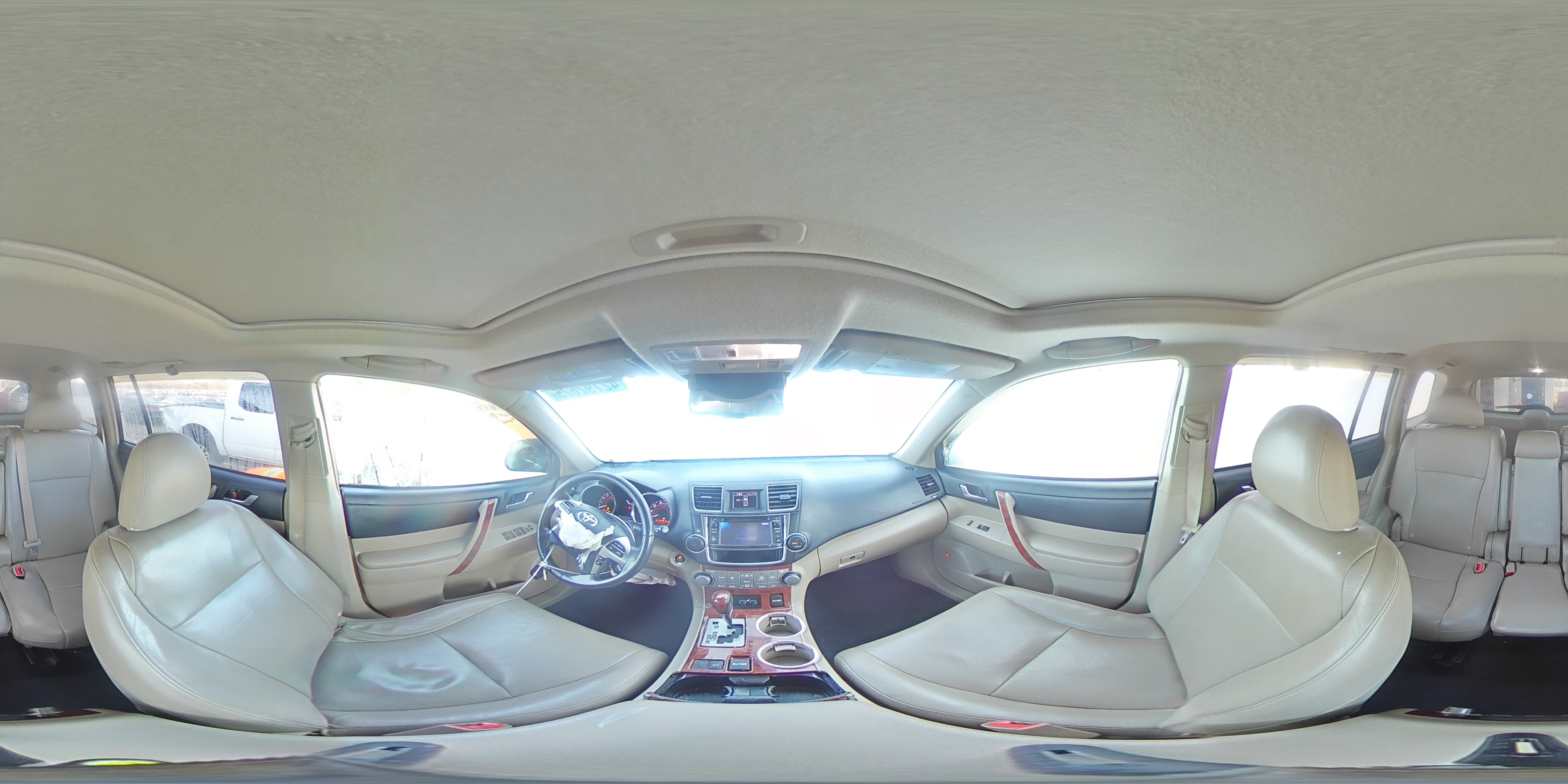 2013 Toyota Highlander VIN 5TDYK3EH4DS130511 Copart auction photo, front end / side damage thumbnail 14
