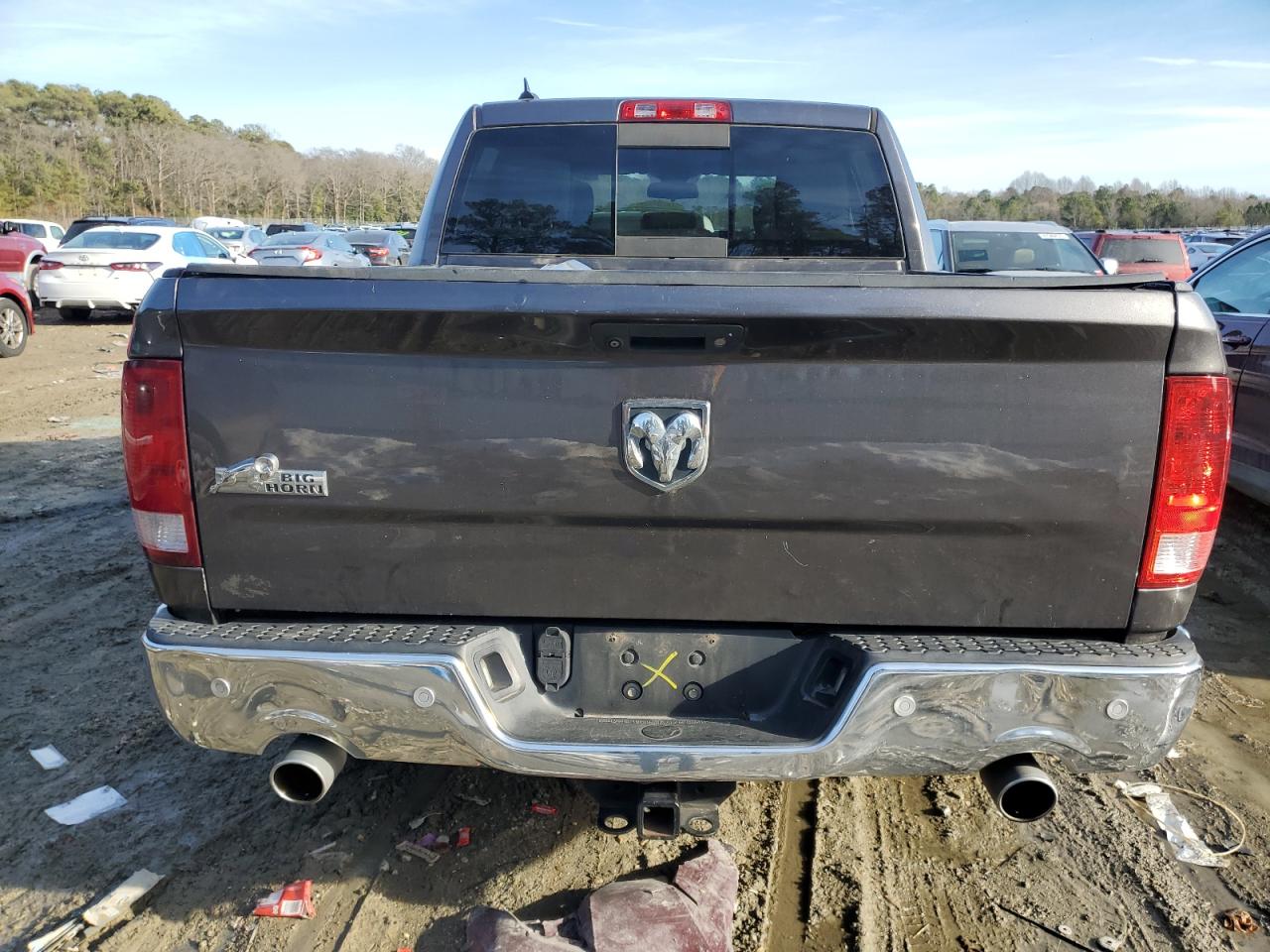 2015 RAM 1500 VIN 1C6RR6LTXFS750712 Copart auction photo, front end damage thumbnail 6