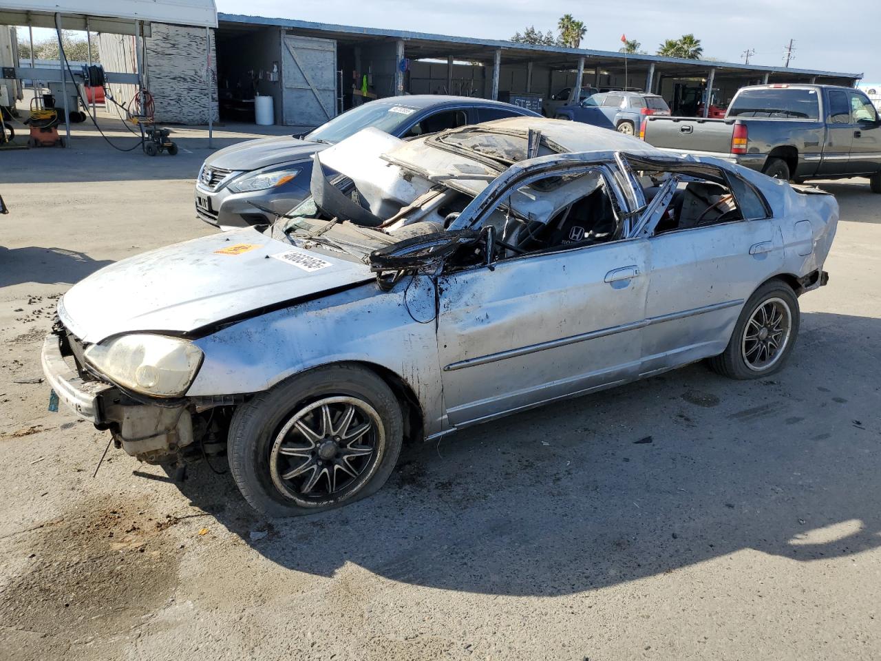 2001 Honda Civic VIN 2HGES26761H577727