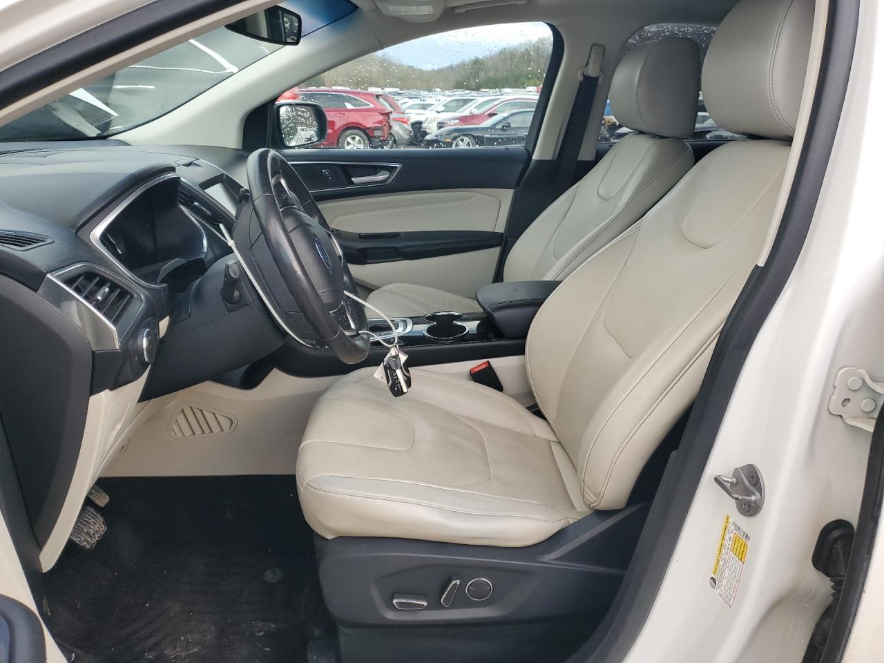 2015 Ford Edge VIN 2FMTK4K88FBB71938 Copart auction photo, rear end damage thumbnail 7