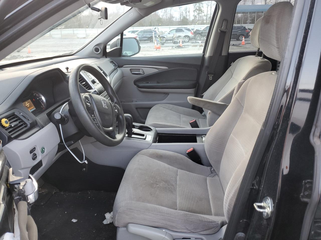 2018 Honda Pilot VIN 5FNYF5H12JB032608 Copart auction photo, side damage thumbnail 7