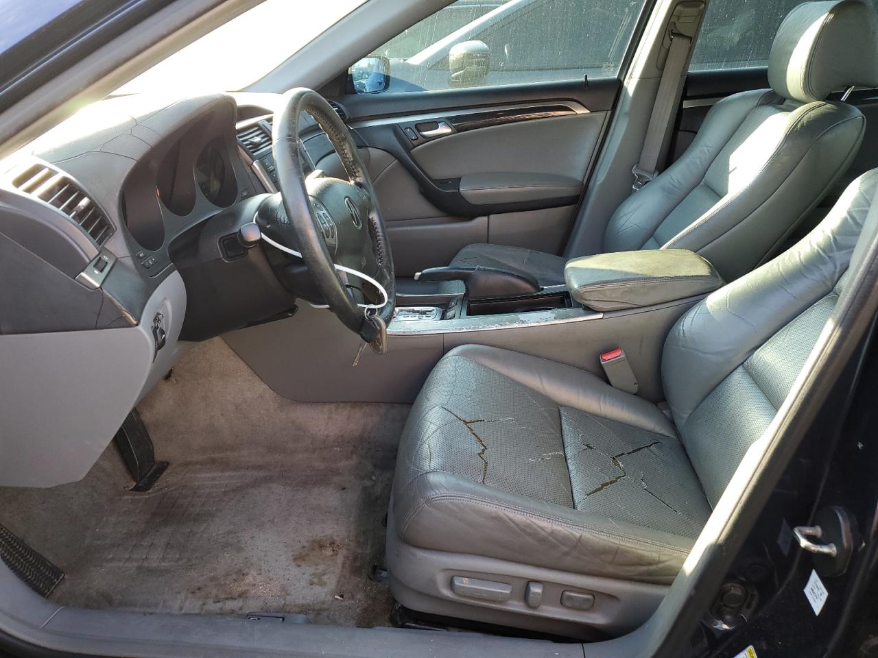 2004 Acura TL VIN 19UUA66204A020745 Copart auction photo, front end damage thumbnail 7