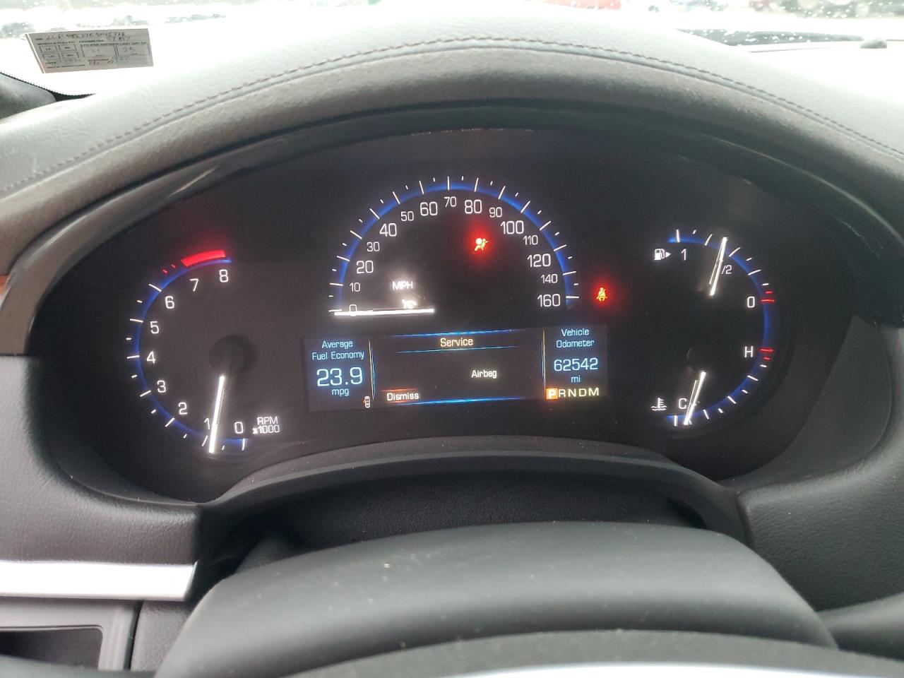 2016 Cadillac XTS VIN 2G61N5S37G9145338 Copart auction photo, front end damage thumbnail 9