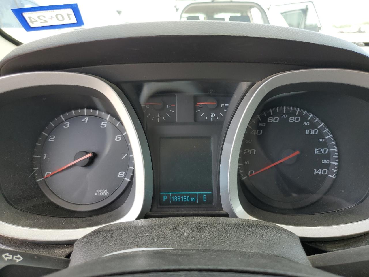 2014 Chevrolet Equinox VIN 1GNALAEK8EZ121221 Copart auction photo, front end / rear end damage thumbnail 9