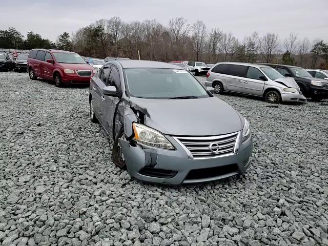 2014 Nissan Sentra VIN 3N1AB7AP2EY239181 Copart auction photo, front end / side damage thumbnail 11