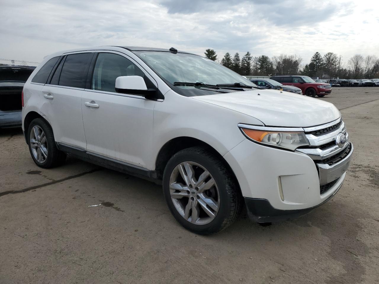 2011 Ford Edge VIN 2FMDK4KC6BBA60386 Copart auction photo, front end / mechanical damage thumbnail 4