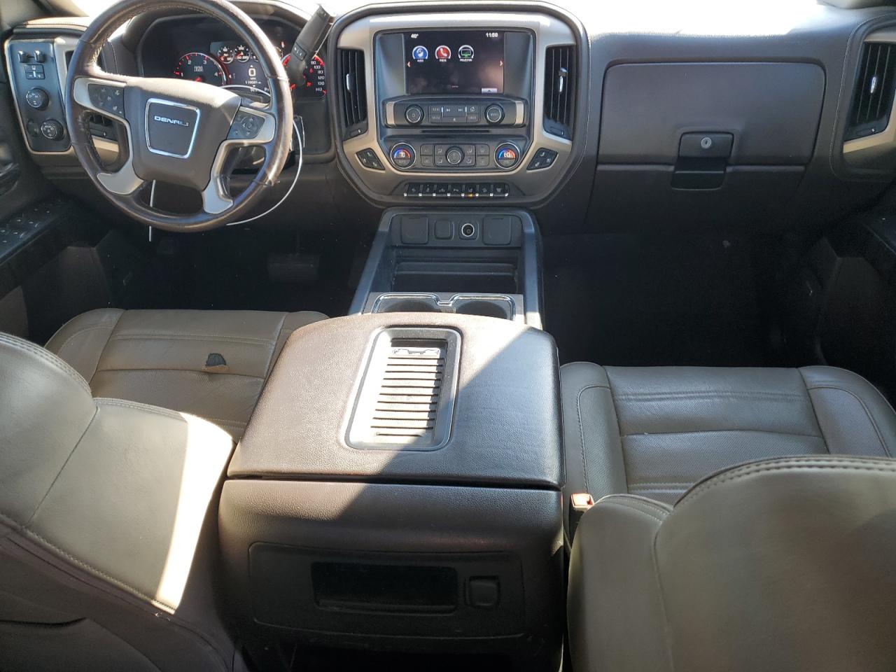 2016 GMC Sierra VIN 1GT12UE87GF168200 Copart auction photo, rear end damage thumbnail 8