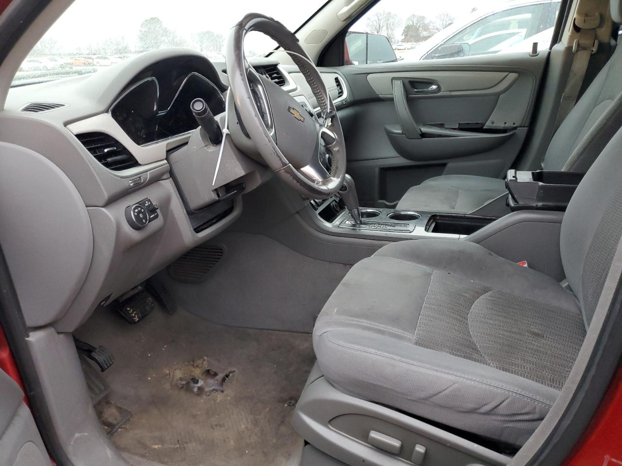 2013 Chevrolet Traverse VIN 1GNKRGKD7DJ152243 Copart auction photo, front end damage thumbnail 7