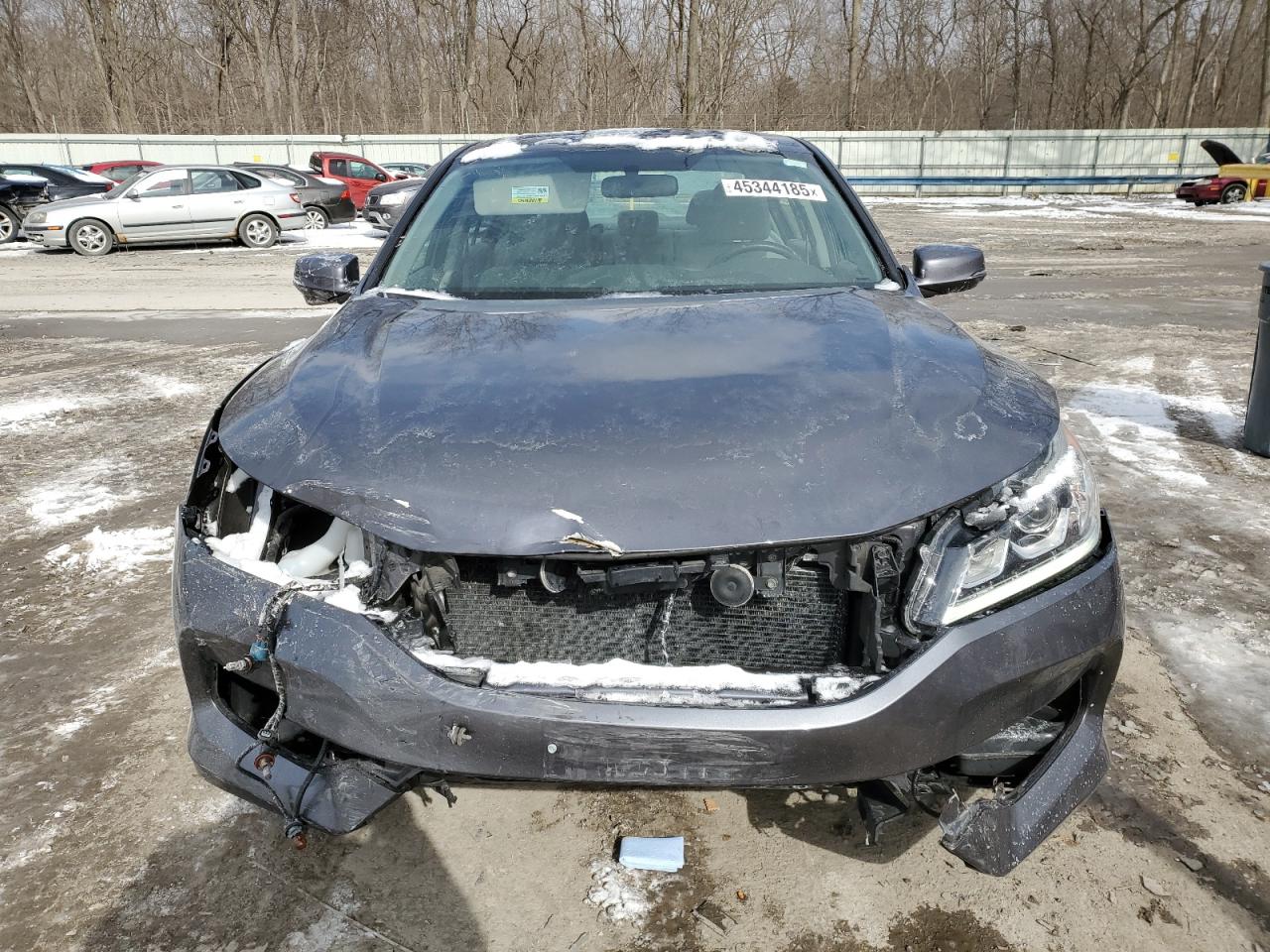 2017 Honda Accord VIN 1HGCR2F74HA173496 Copart auction photo, front end damage thumbnail 5