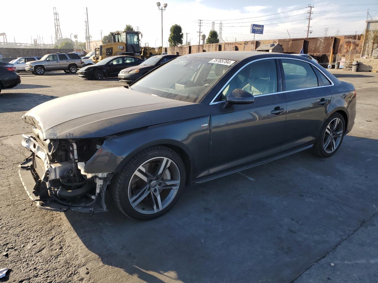2017 Audi A4 VIN WAULNAF44HN044030