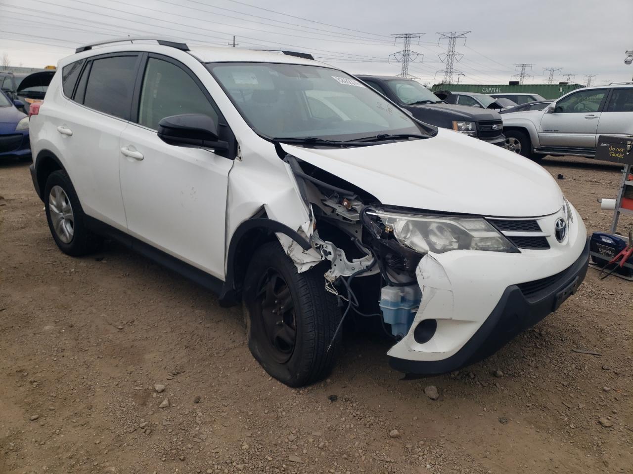 2015 Toyota RAV 4 VIN JTMBFREV5FD126078 Copart auction photo, front end damage thumbnail 4