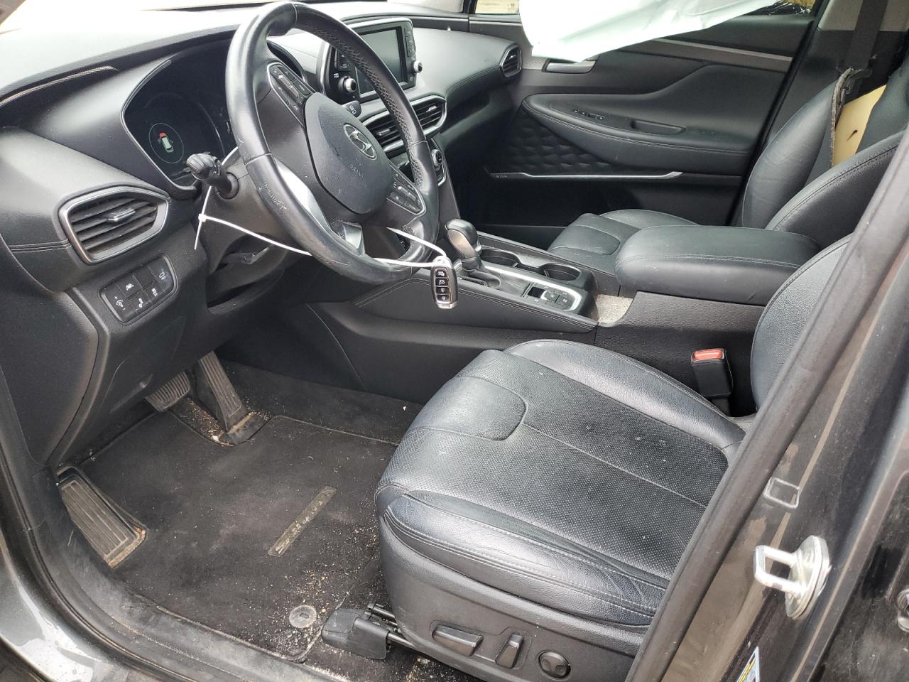 2019 Hyundai Santa Fe VIN 5NMS53AA6KH139894 Copart auction photo, side damage thumbnail 7