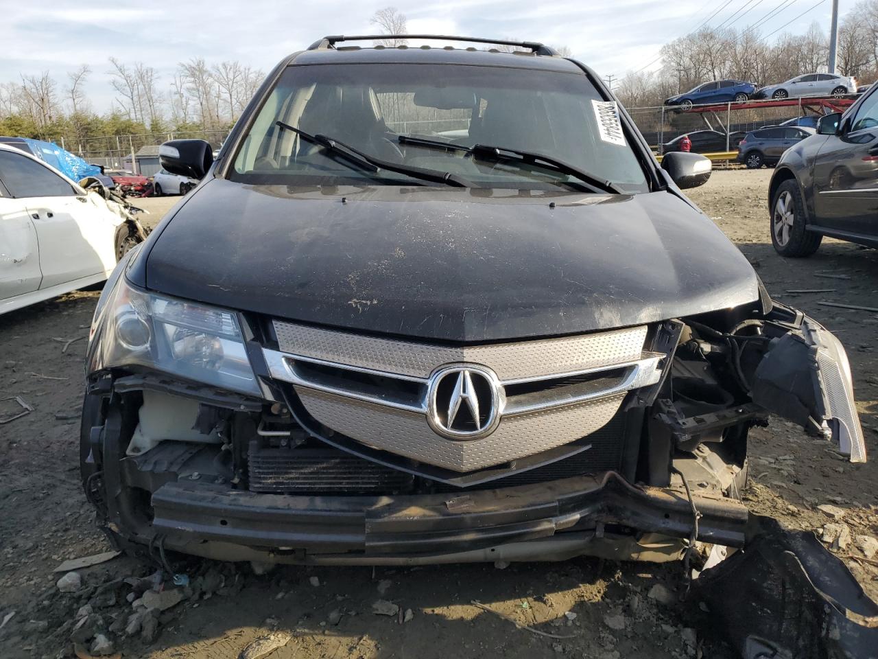2009 Acura MDX VIN 2HNYD28429H522500 Copart auction photo, all over damage thumbnail 5