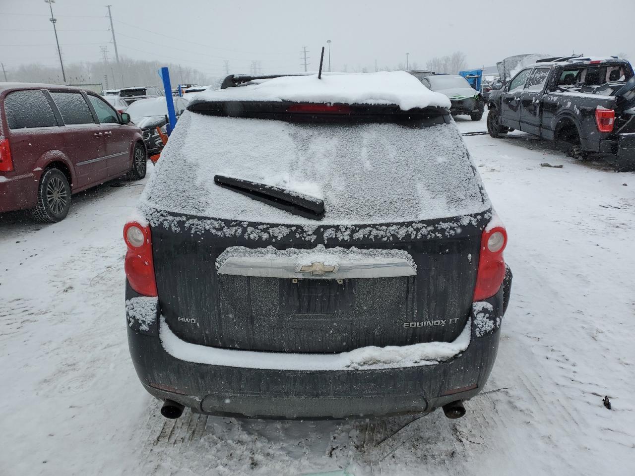 2015 Chevrolet Equinox VIN 2GNFLGE3XF6246588 Copart auction photo, all over damage thumbnail 6