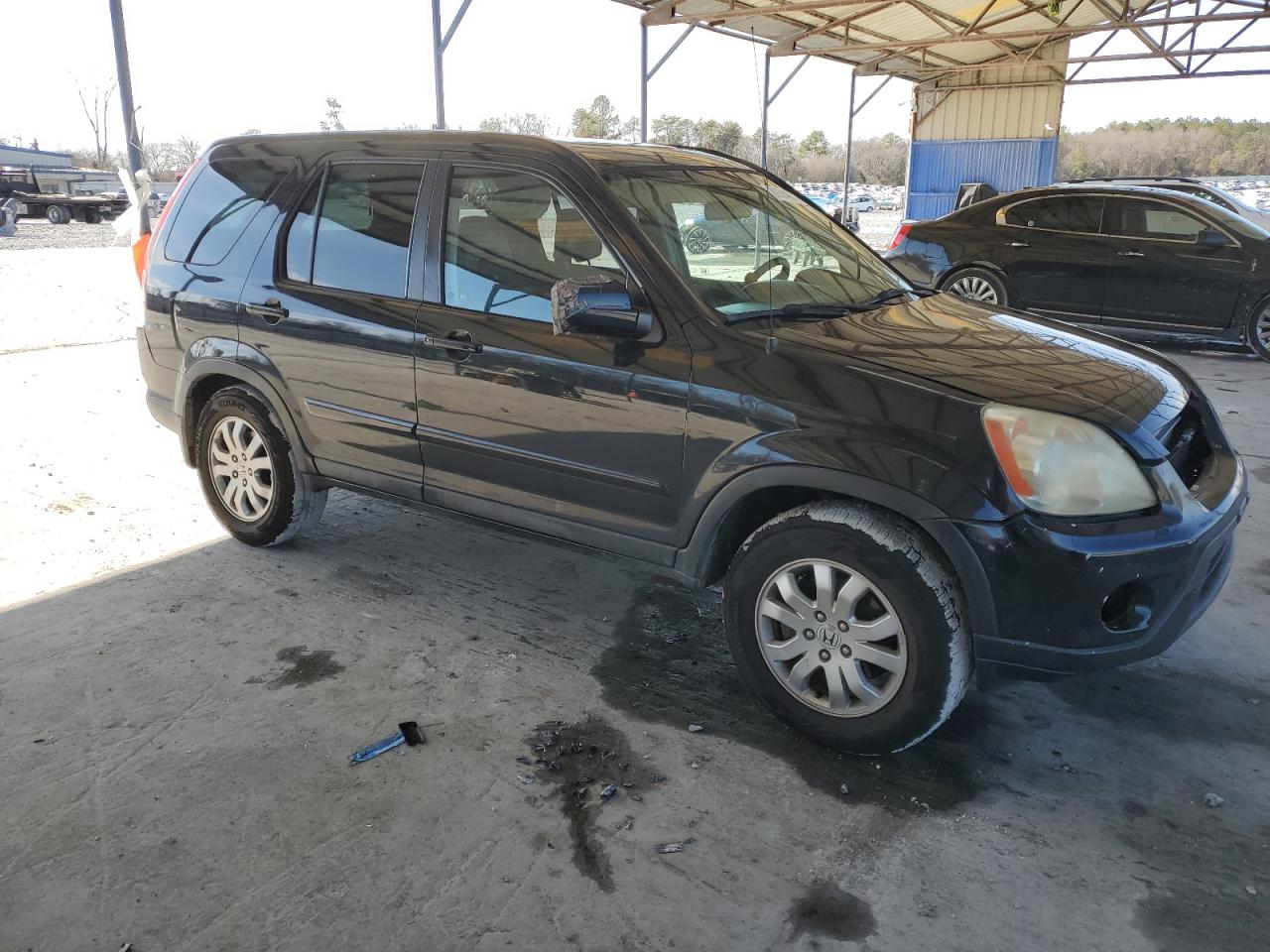 2005 Honda CR-V VIN SHSRD78925U333700 Copart auction photo, all over damage thumbnail 4