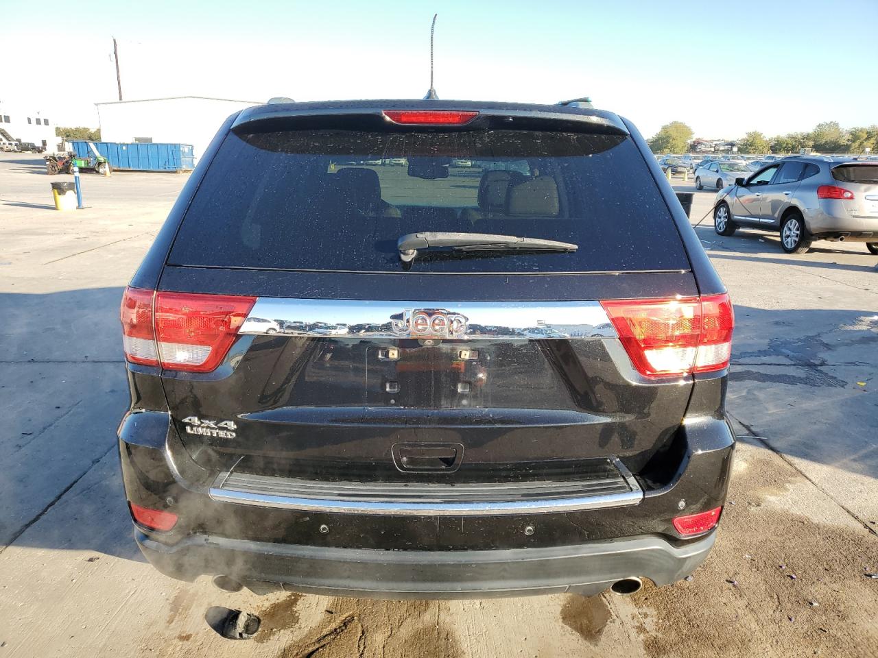 2012 Jeep Grand Cherokee VIN 1C4RJFBT9CC170987 Copart auction photo, side / front end damage thumbnail 6