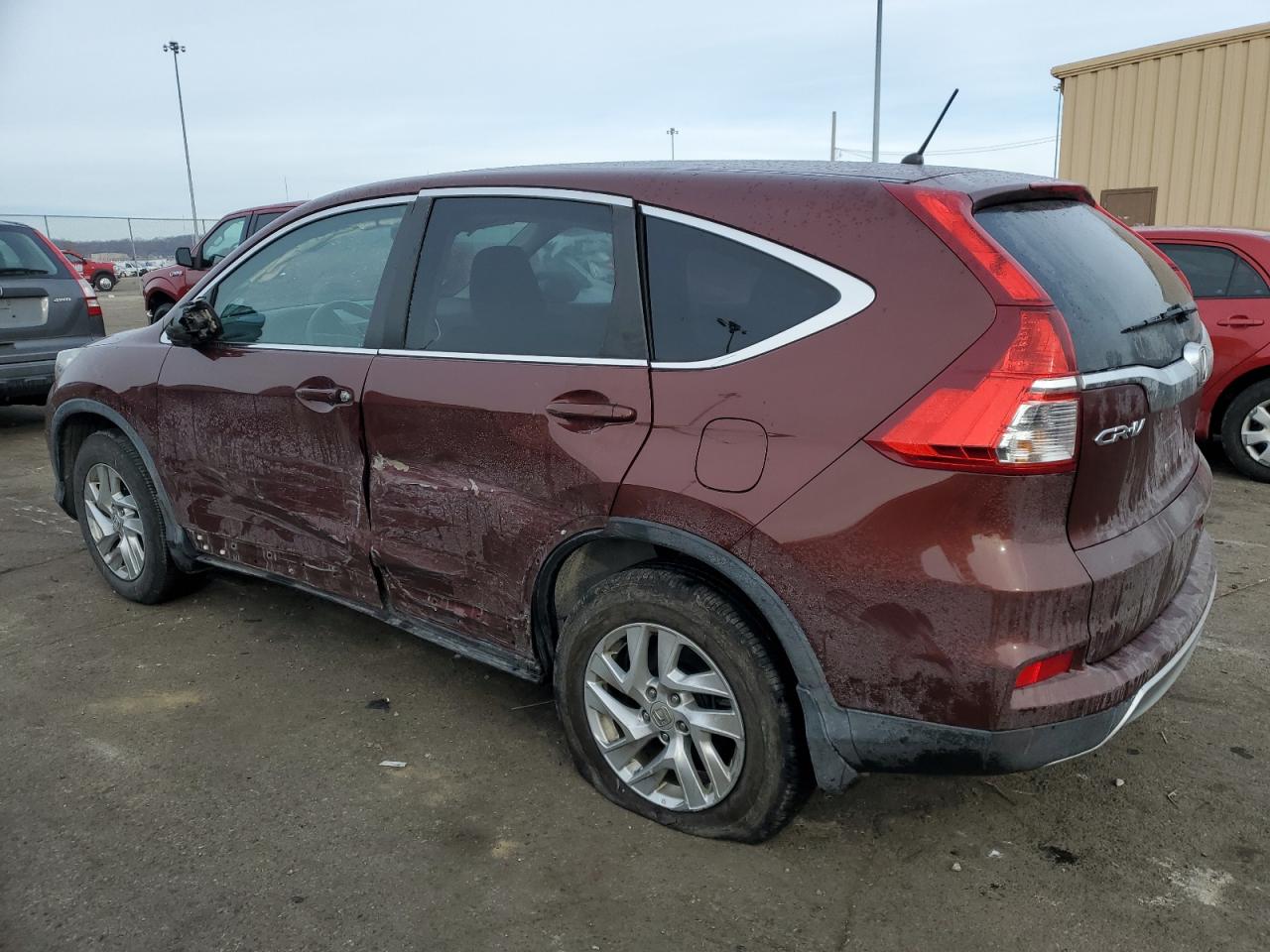 2016 Honda CR-V VIN 5J6RM4H53GL064300 Copart auction photo, side / rear end damage thumbnail 2