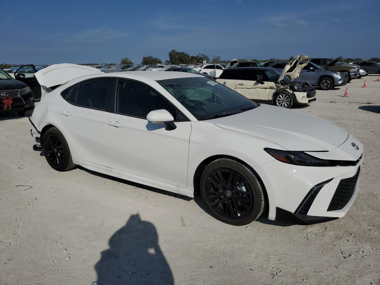 2025 Toyota Camry VIN 4T1DAACK7SU079210 Copart auction photo, rear end damage thumbnail 4