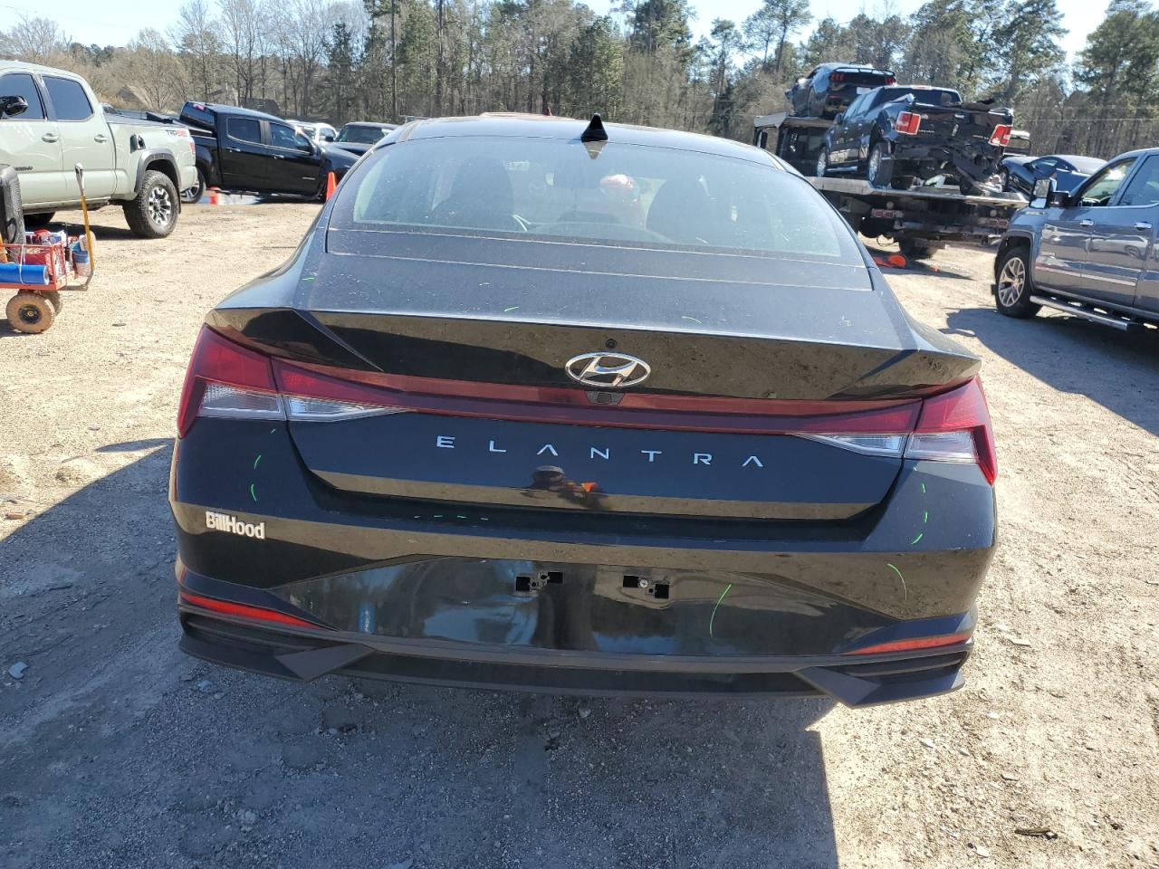 2021 Hyundai Elantra VIN KMHLM4AGXMU163950 Copart auction photo, front end damage thumbnail 6