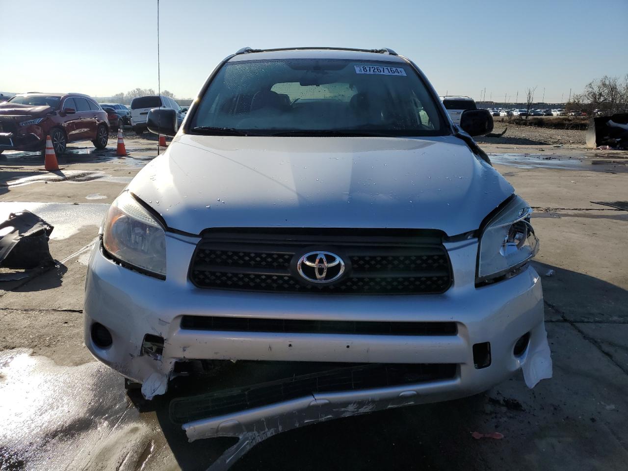 2006 Toyota RAV 4 VIN JTMZD33V865002157 Copart auction photo, front end / side damage thumbnail 5
