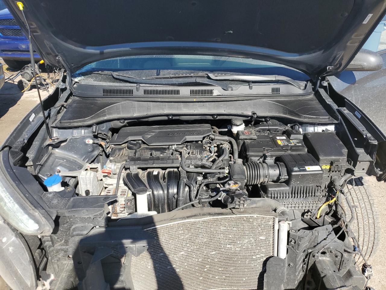2022 Hyundai Kona VIN KM8K2CAB7NU804098 Copart auction photo, front end damage thumbnail 11