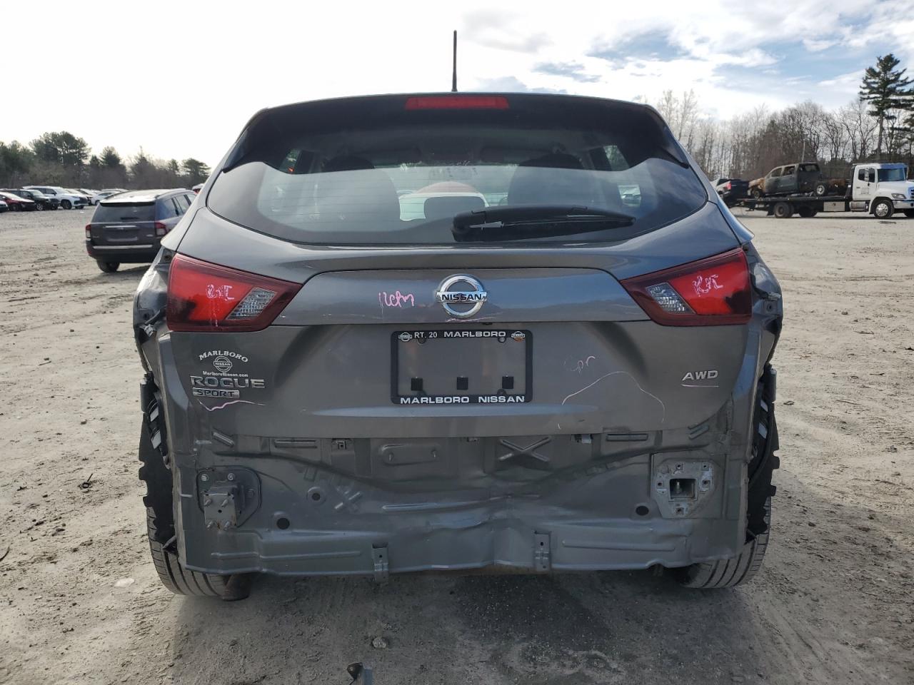 2018 Nissan Rogue VIN JN1BJ1CR2JW262710 Copart auction photo, rear end / minor dent/scratches damage thumbnail 6