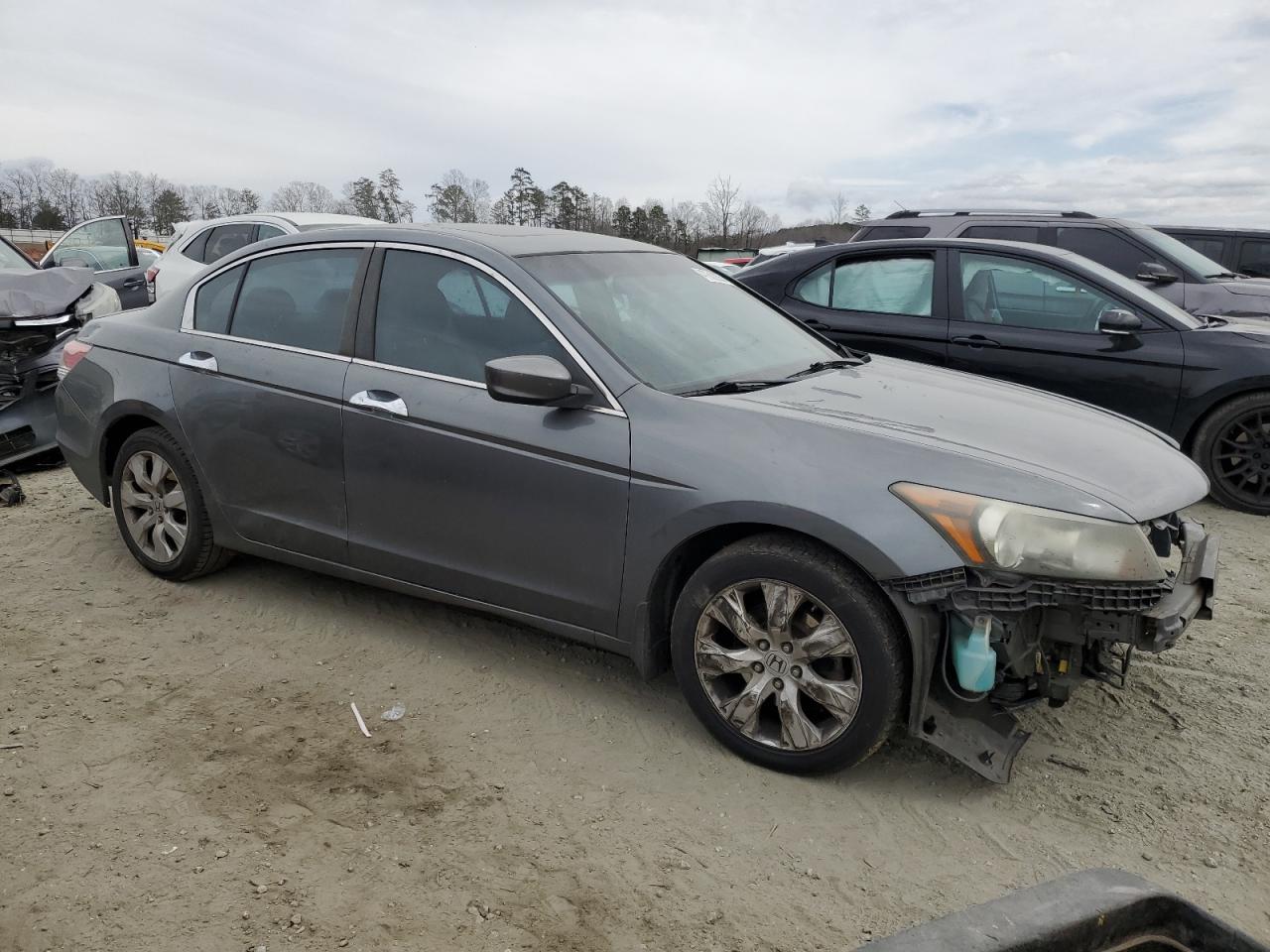 2009 Honda Accord VIN 1HGCP36859A044057 Copart auction photo, front end / rear end damage thumbnail 4