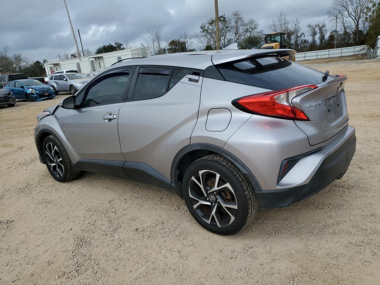 2018 Toyota C-HR VIN NMTKHMBX2JR038281 Copart auction photo, front end / side damage thumbnail 2