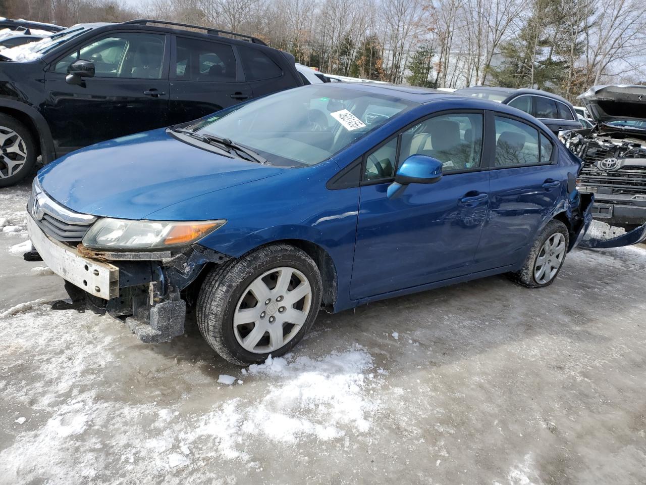 2012 Honda Civic VIN 2HGFB2F8XCH502562
