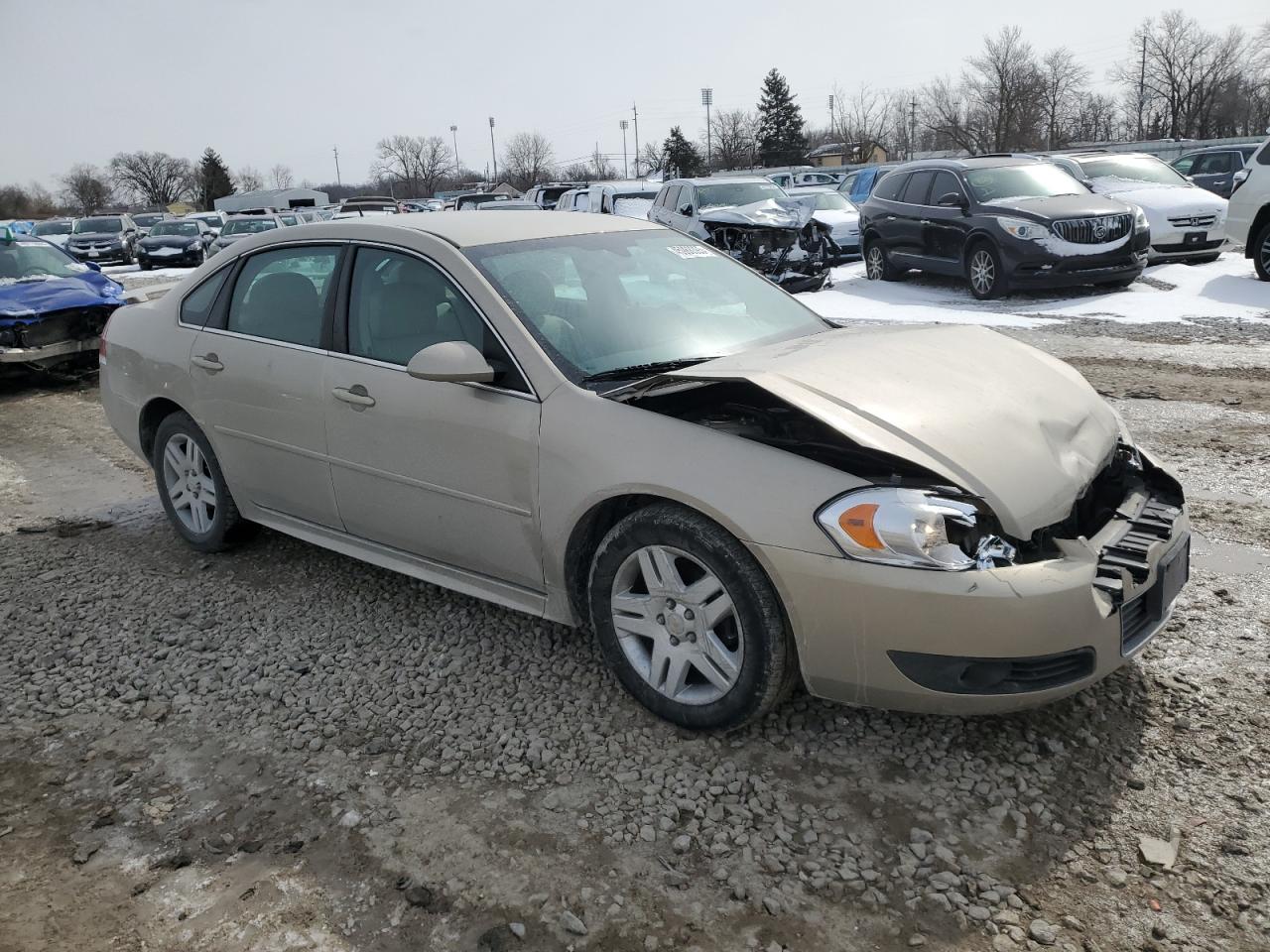 2011 Chevrolet Impala VIN 2G1WB5EK5B1328641 Copart auction photo, front end damage thumbnail 4