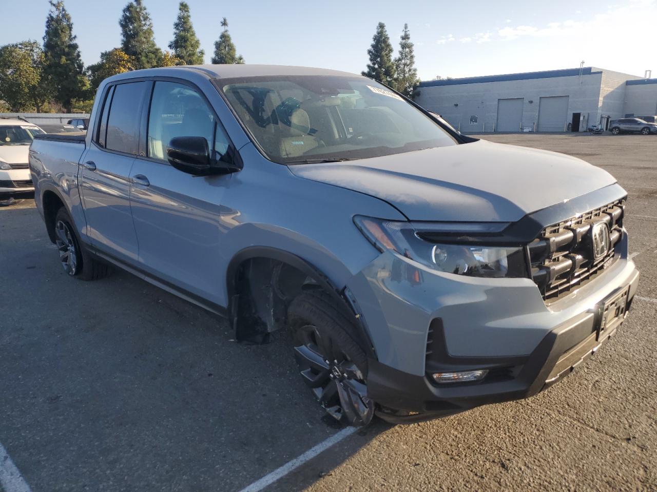2024 Honda Ridgeline VIN 5FPYK3F1XRB004321 Copart auction photo, front end damage thumbnail 4