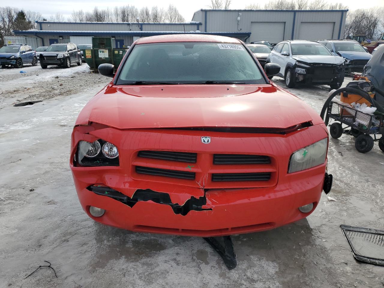 2008 Dodge Charger VIN 2B3KA43G48H333428 Copart auction photo, front end damage thumbnail 5