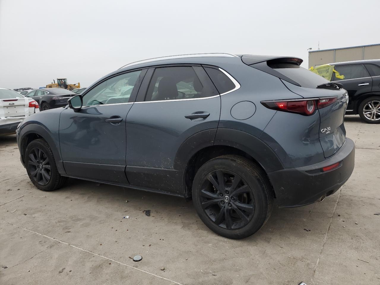 2022 Mazda CX-30 VIN 3MVDMBCL7NM449105 Copart auction photo, front end / rear end damage thumbnail 2