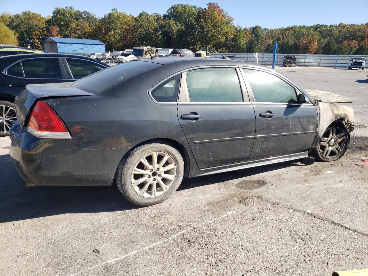 2016 Chevrolet Impala VIN 2G1WB5E39G1106877 Copart auction photo, burn - engine / burn - interior damage thumbnail 3