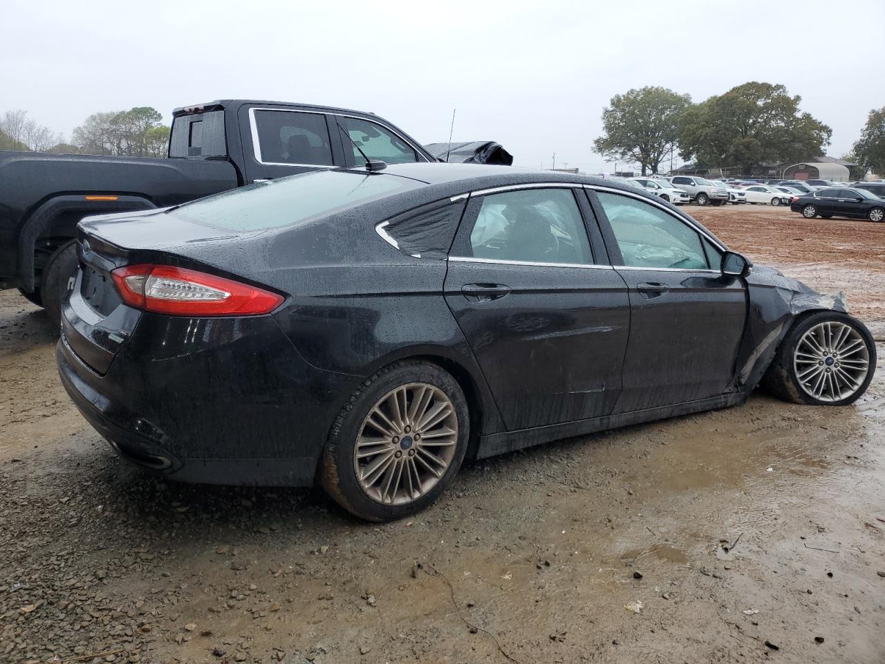 2015 Ford Fusion VIN 3FA6P0H99FR272604 Copart auction photo, front end / side damage thumbnail 3