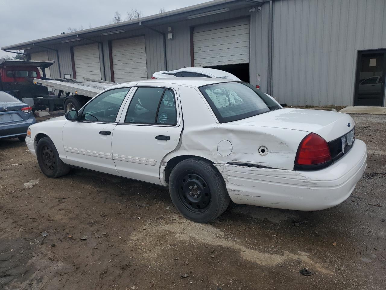 2011 Ford Crown Victoria VIN 2FABP7BV0BX156085 Copart auction photo, side damage thumbnail 2